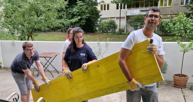 WACHSEN, BLÜHEN UND GEDEIHEN in der Wehlistraße