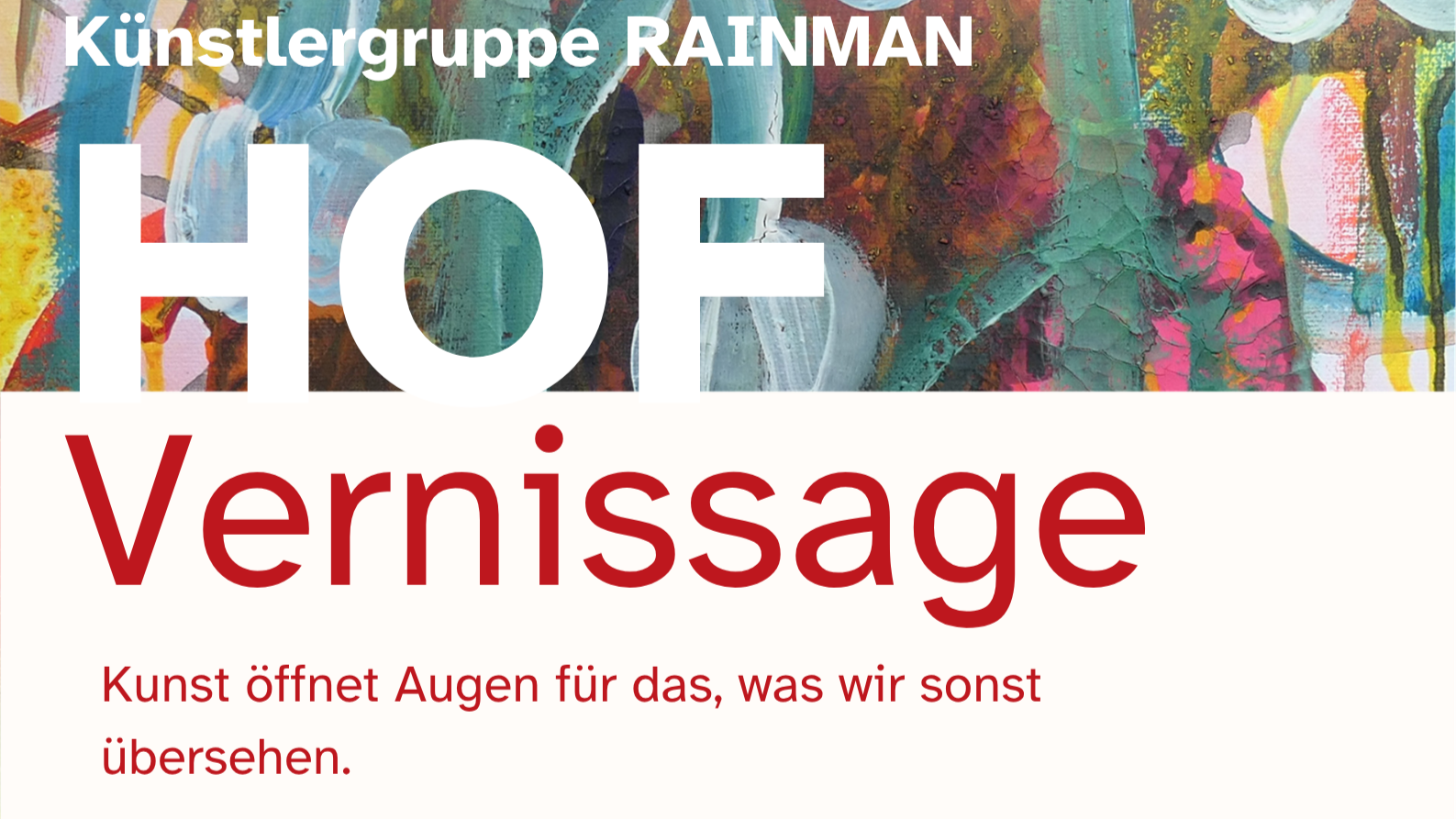 Hofvernissage: Klein Montmartre in Währing